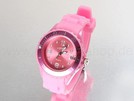 pink Viper Silikonuhr mit Datum little face Ø ca.