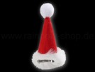 Weihnachtsmütze kleine Weihnachtsmütze mit Haarspange