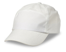 Baseballcap, Non-Woven, Farbe: Weiss, Groesse: 28,5 x 12 cm