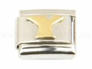 Italian Charm Glieder Armband Buchstaben "Y"