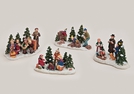 WEIHNACHTS-FIGUREN-GRUPPE POLY 10X6CM
