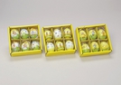 NATUR-OSTEREI-SET 6TLG.Z.HAENGEN SORT.6CM