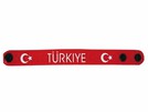 Fanartikel, Silikonarmband Länder Türkei