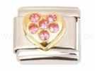 Italian Charm Glieder Armband Motive und Steine