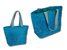 Thermotasche aus Polyester. Zwei Kuehleinlagen sind beigefuegt.