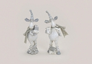 ELCH SILBER GLITTER POLY 2-F.S.18CM