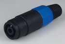 PA-Lautprecherkupplung, 4-polig, Schraubanschlüsse für 4,0mm²