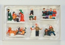 MINIATUR-WEIHNACHTSFIGUREN-SET 6TLG.POLY