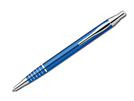 Metallkugelschreiber mit blauschreibender Mine.