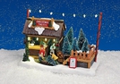 CHRISTBAUMMARKT BELEUCHTUNG+MUS.POL 27X15X19C