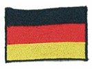 P-002 Aufnäher Patch Deutschland Flagge