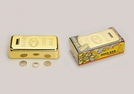 SPARDOSE GOLDBARREN KUNSTST.9X4X18CM