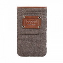 bugatti SlimCase Universal M Elements patch saddle brown 07977