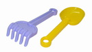 Set Nr. 207: Schaufel 21,5 cm, Rechen 20 cm