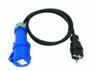 Adapterleitung CEES 250V 16A 3x1,5mm²1,5m