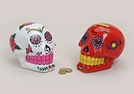 SPARDOSE TOTENKOPF KER. 2-F.S.17X14X14CM