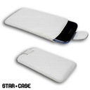 Star-Case® di base ''Linea'' universal size ''XL'' echt Leder White