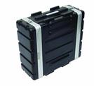 Kunststoff-Rack KR-19, 4HE, DD, schwarz