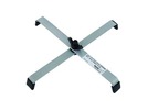 EUROLITE FS-2 Floorstand, Stahl, silber