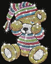 Sequin Art Teddybär
