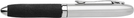 Kugelschreiber 'Kingston', Farbe: Schwarz, Groesse: 1,2 x 11,1 cm