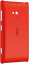 Nokia Lumia 720 Cover mit kabelloser Ladefunktion CC-3064 Original red
