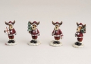 MINIATUR ELCH POLY 4-FACH SORT. 7CM