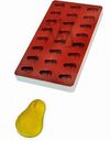 Silikonform für Gelee, Bonbons und Pralinen PEAR SG02