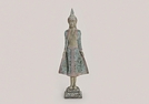 BUDDHA STEHEND POLY 45CM