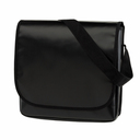 Umschlagtasche "Clever" PVC, schwarz, ca. 33 x 30 x 9 cm