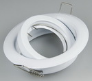 Decken-Einbaustrahler ''SR90'' weiß, schwenkbar, Ø98mm, für 50mm Lampen