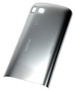 Nokia C3-01 Touch Akkufachdeckel C-Cover Original Silver