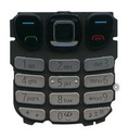 Nokia 6303, 6303i classic Tastaturmatte Original Silver
