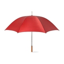 Golf umbrella with wooden grip