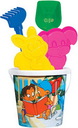 Set Nr. 117: Eimer bedruckt H 17 cm / 5 Teile