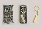 SCHLUESSELANHAENGER "GOLDBARREN" MET. 4,5CM