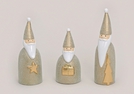 NIKOLAUS GOLD/GLITTER KER.3-F.S.15-21CM