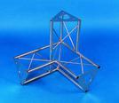 DECOTRUSS Ecke 3-Weg li SAL 32 silber