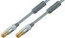 Premium Antennen Kabel Stecker/Kupplung, 2,5m