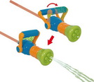 Feuerwehrsprüher mit 4 Spritzfunktionen