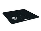 ALUTRUSS Bodenplatte 80x80 schwarz 40kg