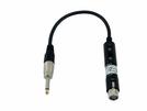 Kabel AC-03 XLR(F)/Klinke mono, 30cm