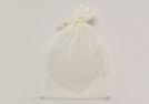 GESCHENKSAECKCHEN ORGANZA CREME 24X15CM