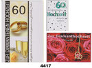 Hochzeits-Karte zur Diamanthochzeit 60 Jahre