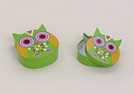 GESCHENKDOSEN-SET EULE PAPPE 2-TLG