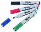Permanent Marker, 4-tlg. schwarz-blau-grün-rot