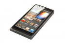 Silicon Case (Flex) für Huawei Ascend P6 transparent / black
