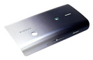 Sony-Ericsson Xperia X8 Akkufachdeckel Original White Dark Blue