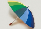 JUMBO-PARTNER-SCHIRM "REGENBOGEN" 130CM ]