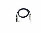 Klinke/Klinke90° Kabel WGK-90 0,9m schw.